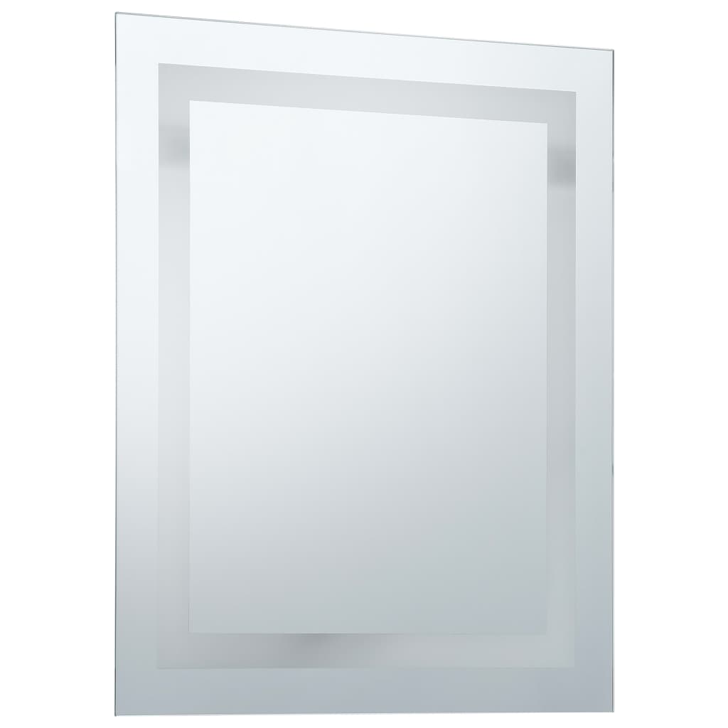 Specchio da Parete a LED per Bagno con Sensore Tattile 60x80cm cod mxl 67860