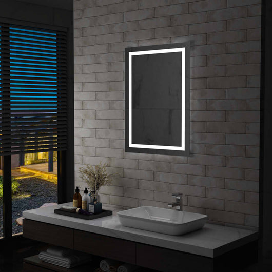 Specchio da Parete a LED per Bagno con Sensore Tattile 60x80cm cod mxl 67860