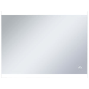 Specchio da Parete a LED per Bagno con Sensore Tattile 80x60cm cod mxl 40954