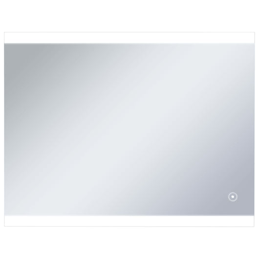 Specchio da Parete a LED per Bagno con Sensore Tattile 80x60cm cod mxl 40954