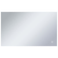 Specchio da Parete a LED per Bagno con Sensore Tattile 100x60cm cod mxl 67693