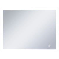 Specchio da Parete a LED per Bagno con Sensore Tattile 80x60cm cod mxl 67778