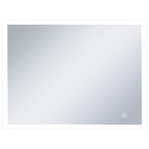 Specchio da Parete a LED per Bagno con Sensore Tattile 80x60cm cod mxl 67778