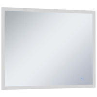 Specchio da Parete a LED per Bagno con Sensore Tattile 80x60cm cod mxl 67778