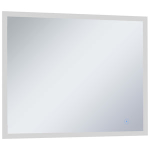 Specchio da Parete a LED per Bagno con Sensore Tattile 80x60cm cod mxl 67778