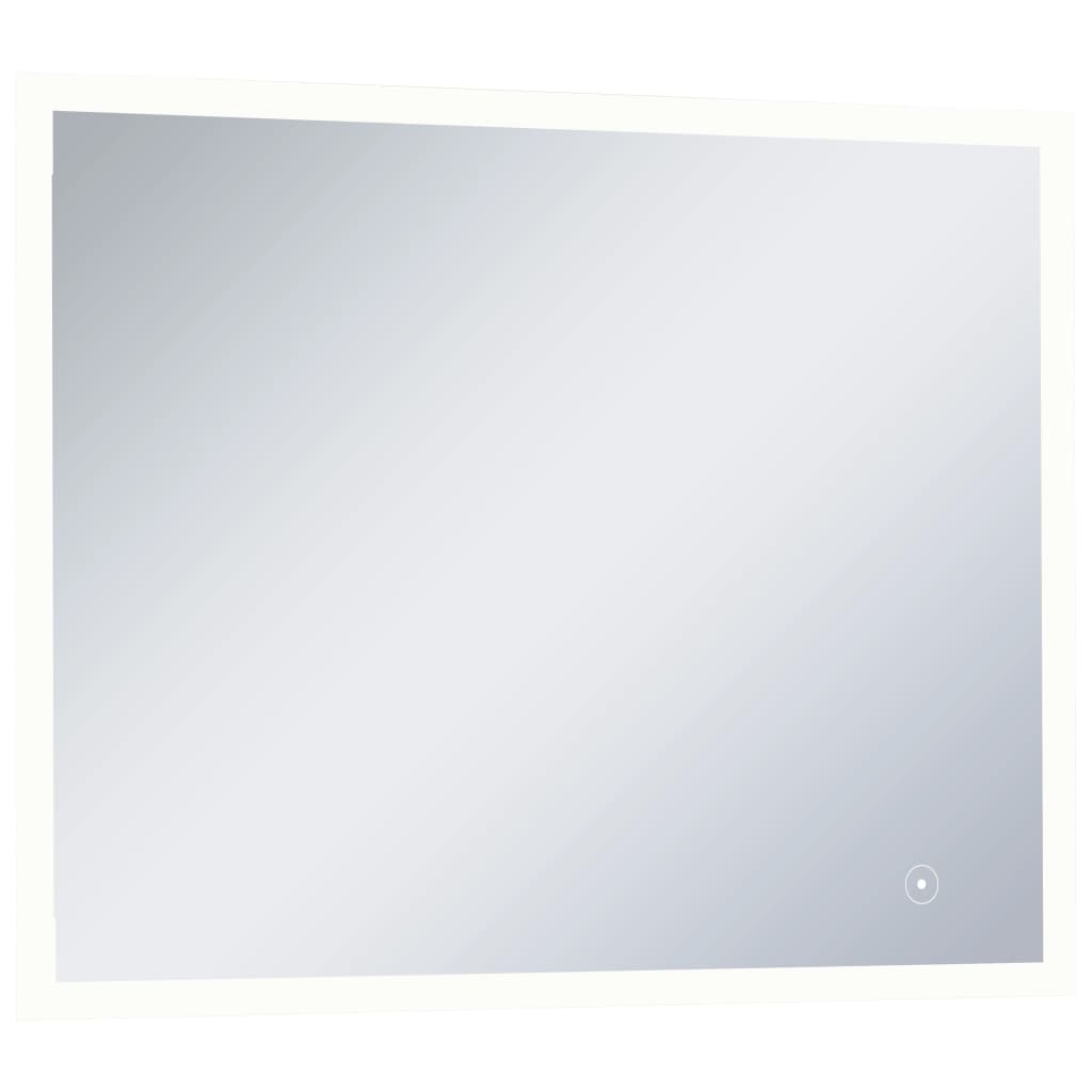 Specchio da Parete a LED per Bagno con Sensore Tattile 80x60cm cod mxl 67778