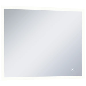 Specchio da Parete a LED per Bagno con Sensore Tattile 80x60cm cod mxl 67778