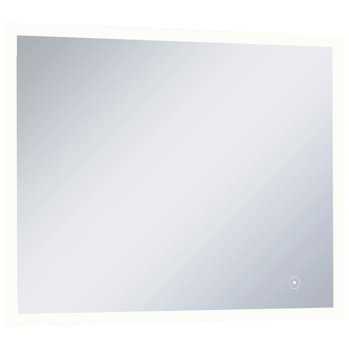 Specchio da Parete a LED per Bagno con Sensore Tattile 80x60cm cod mxl 67778