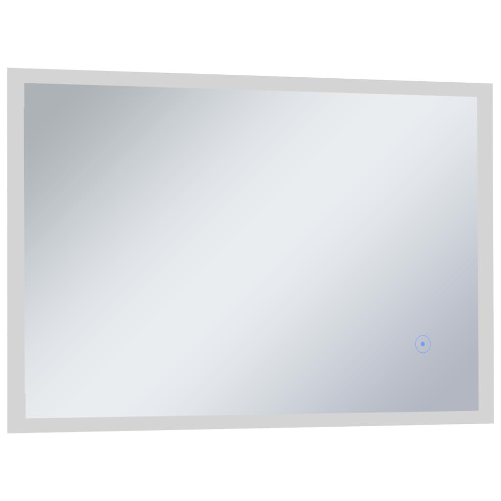 Specchio da Parete a LED per Bagno con Sensore Tattile 100x60cm cod mxl 67561