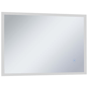 Specchio da Parete a LED per Bagno con Sensore Tattile 100x60cm cod mxl 67561