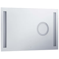 Specchio da Parete a LED per Bagno con Sensore Tattile 100x60cm cod mxl 67716