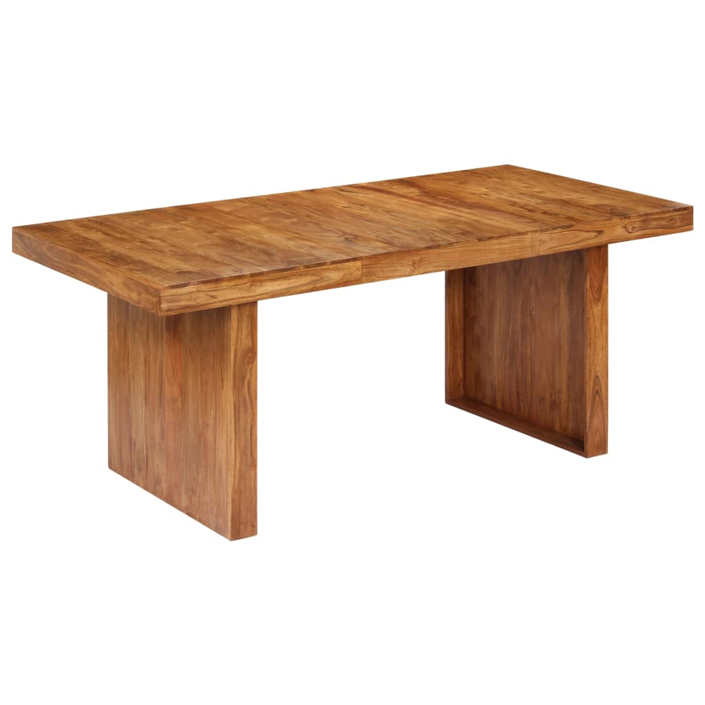 Tavolo da Pranzo 180x90x75 cm in Legno Massello di Acacia 247491