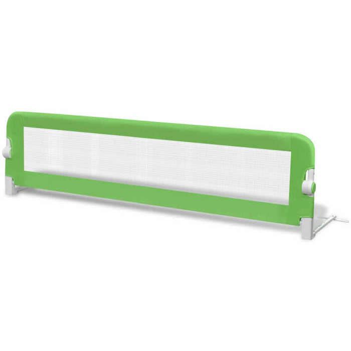 Sponde Letto per la Sicurezza dei Bambini 2 pz Verde 150x42 cmcod mxl 71266