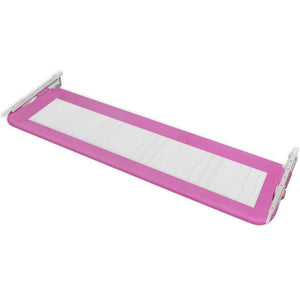 Sponde Letto per la Sicurezza dei Bambini 2 pz Rosa 150x42 cm 276086