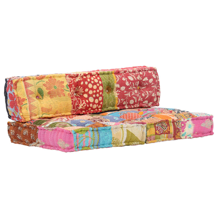 Pouf in Tessuto Patchwork cod mxl 52145