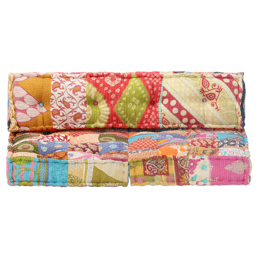 Pouf in Tessuto Patchwork cod mxl 52145