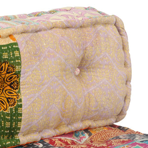 Pouf in Tessuto Patchwork cod mxl 52145