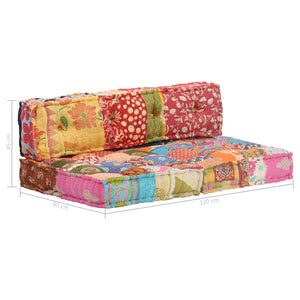 Pouf in Tessuto Patchwork cod mxl 52145