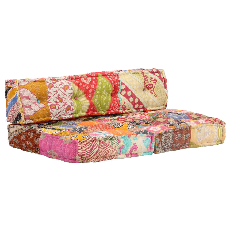 Pouf in Tessuto Patchwork cod mxl 52145