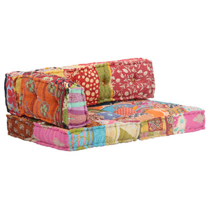 Pouf in Tessuto Patchwork cod mxl 68472