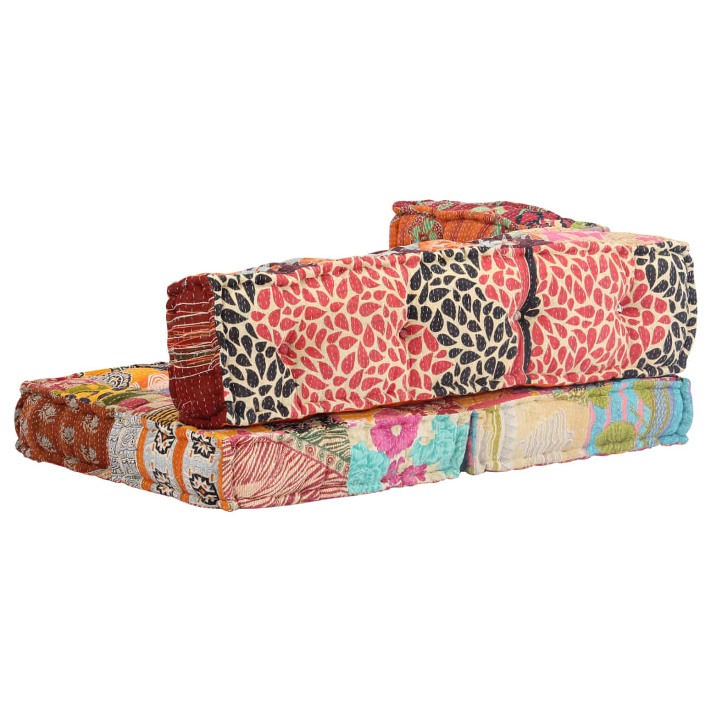 Pouf in Tessuto Patchwork 249424