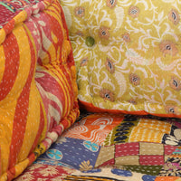 Pouf in Tessuto Patchwork 249424