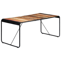 Tavolo da Pranzo 180x90x76 cm in Legno Massello di Recupero cod mxl 26747