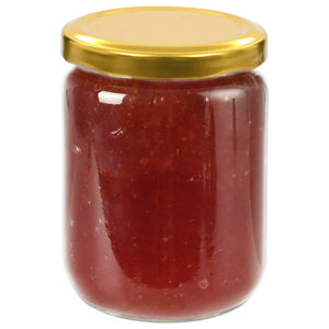 Vasi per Marmellata in Vetro Coperchio Oro 48 pz 230 ml cod mxl 74999