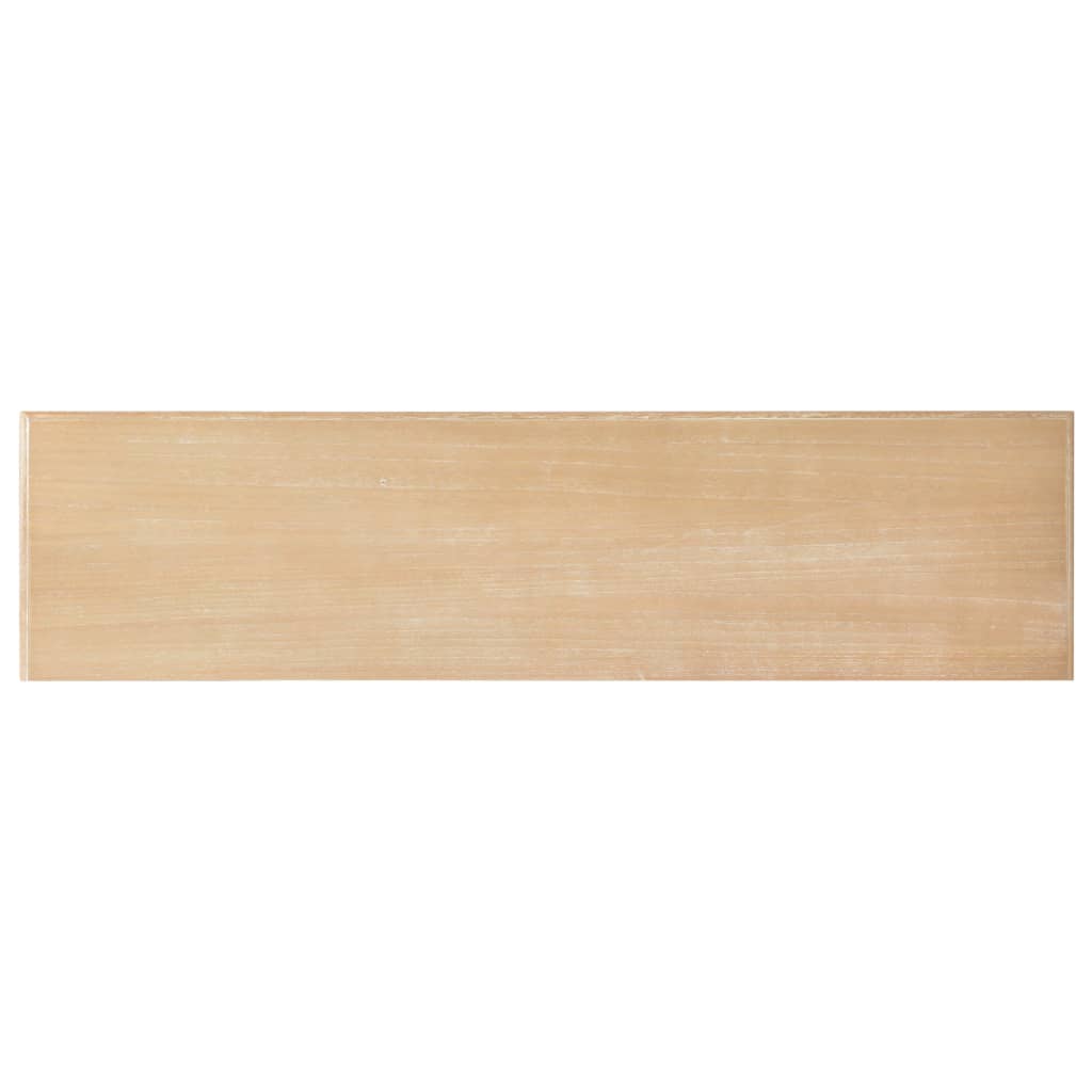 Tavolo Consolle Bianco 120x30x76 cm in MDF cod mxl 59228