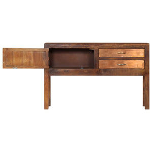 Credenza 118x30x75 cm in Legno Massello di Mango cod mxl 20927