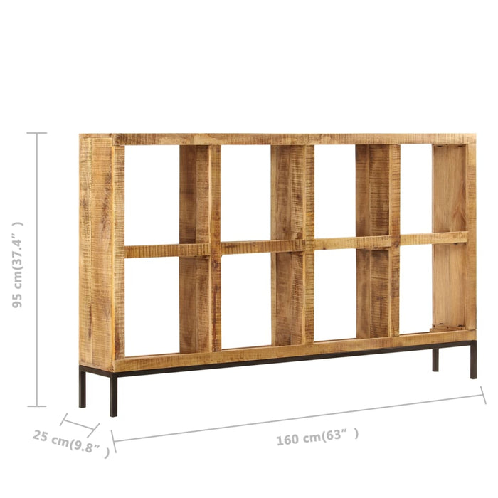 Credenza 160x25x95 cm in Legno Massello di Mango cod mxl 59368