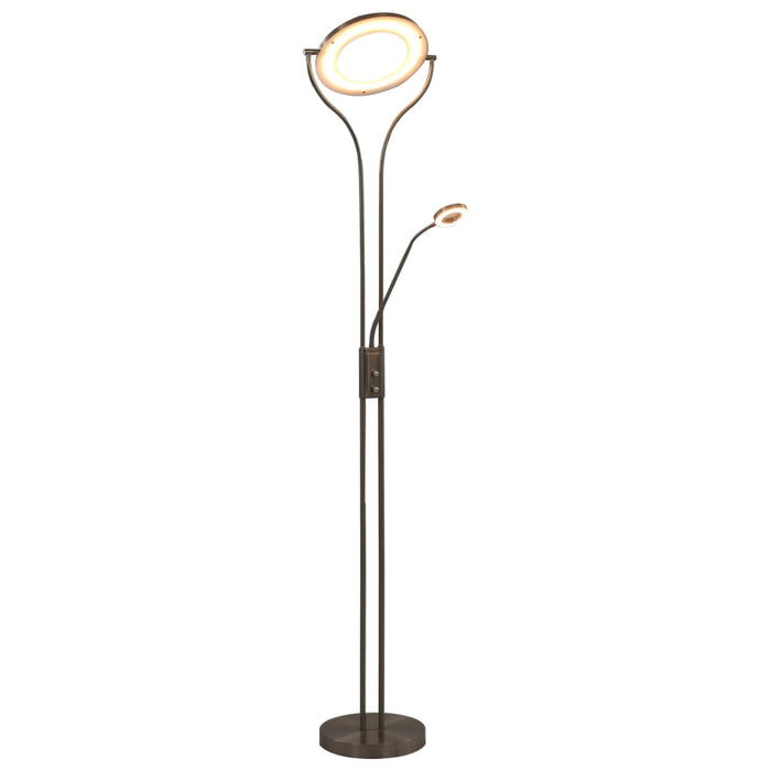 Lampada a Stelo 18 W Argento 180 cm Dimmerabilecod mxl 127642