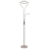 Lampada a Stelo 18 W Argento 180 cm Dimmerabilecod mxl 127642