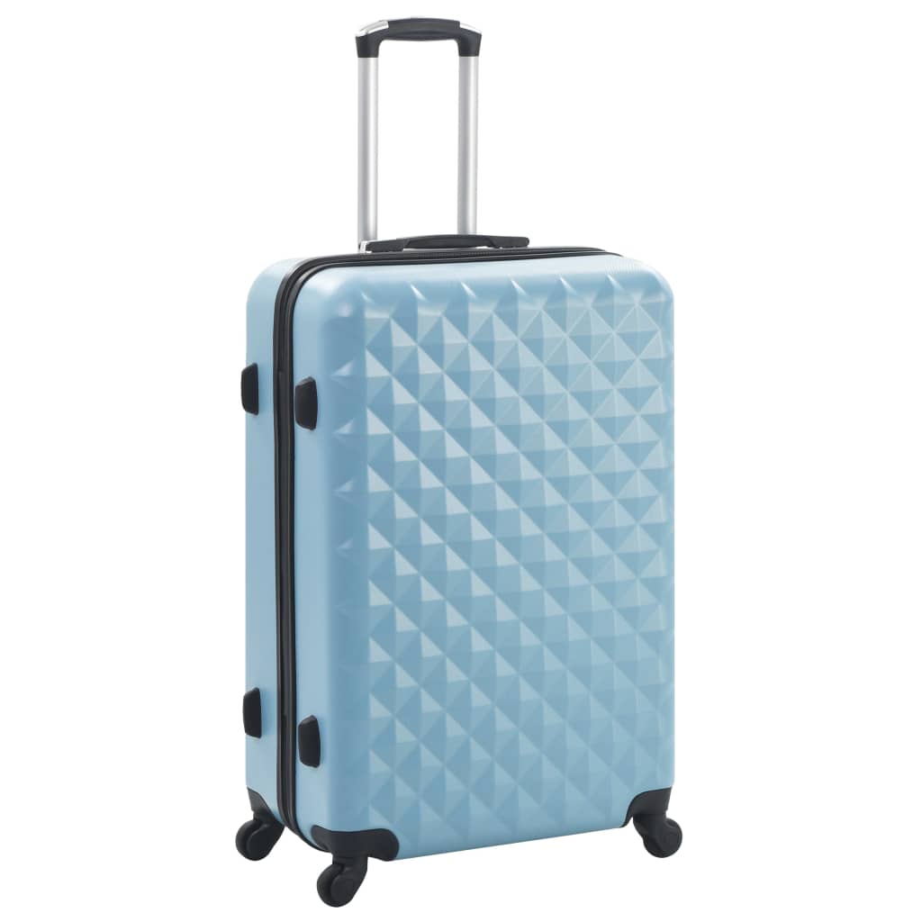 Set Trolley a Custodia Rigida 3 pz Blu in ABS cod mxl 42704