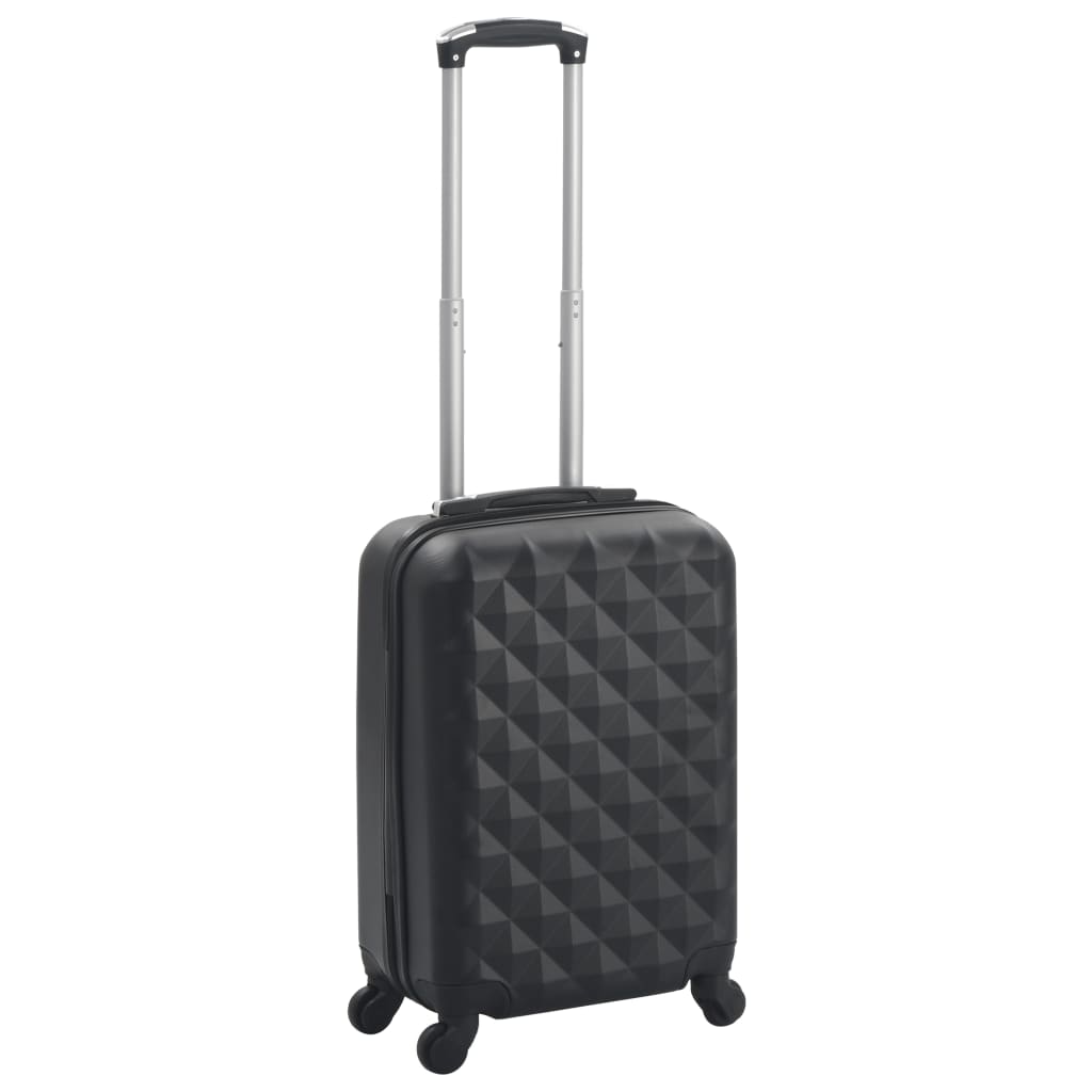 Trolley a Custodia Rigida Nero ABS cod mxl 46835