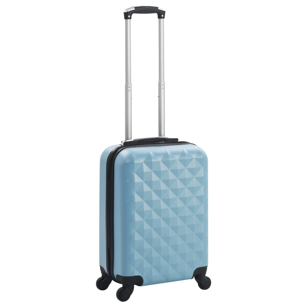 Trolley a Custodia Rigida Blu ABS