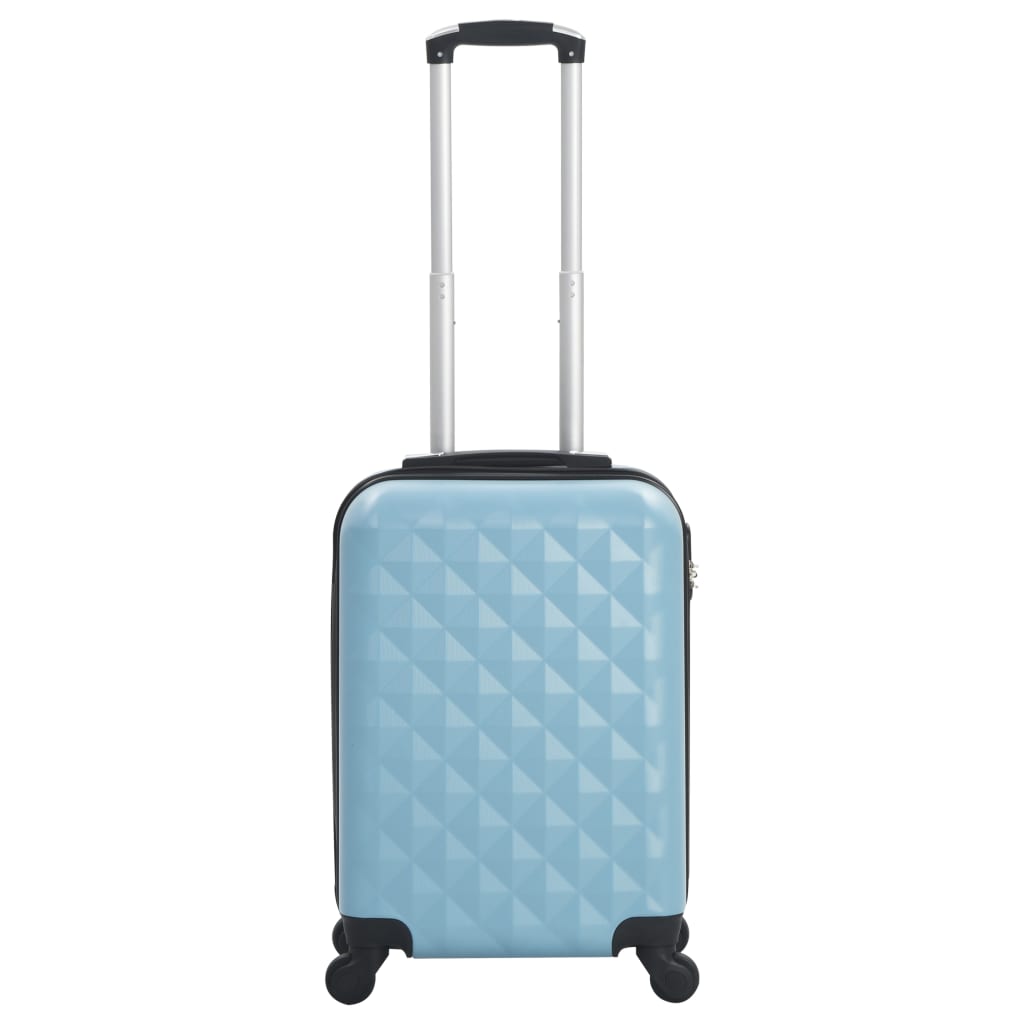 Trolley a Custodia Rigida Blu ABS cod mxl 58837