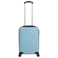 Trolley a Custodia Rigida Blu ABS