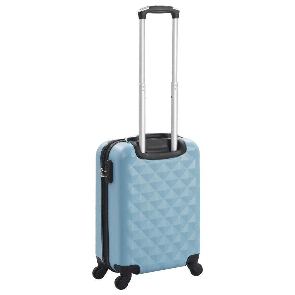 Trolley a Custodia Rigida Blu ABS cod mxl 58837