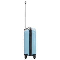 Trolley a Custodia Rigida Blu ABS cod mxl 58837