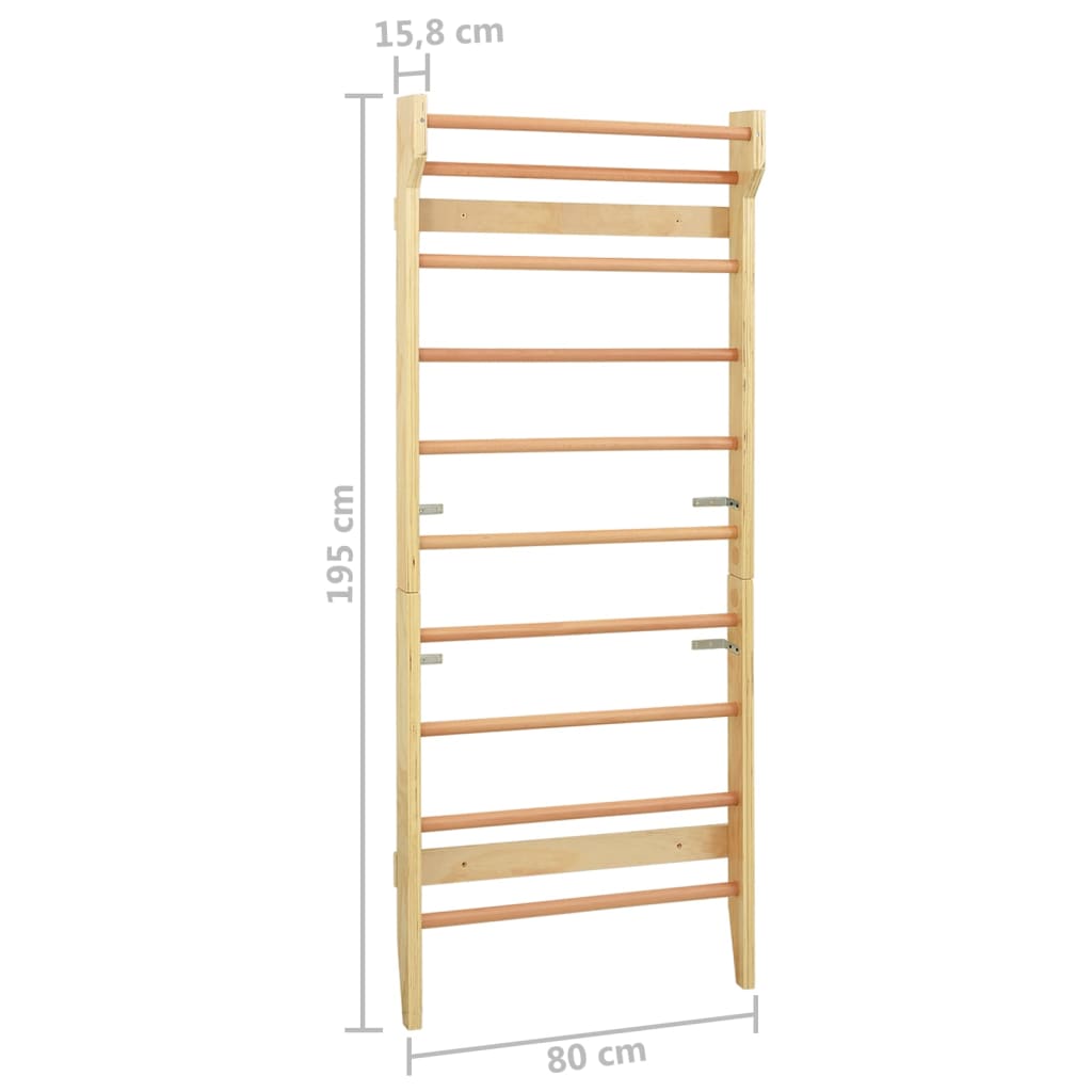 Spalliera 80x15,8x195 cm in Legno 91787