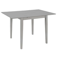 Tavolo da Pranzo Estensibile Grigio (80-120)x80x74 cm in MDF cod mxl 20783