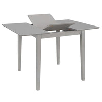 Tavolo da Pranzo Estensibile Grigio (80-120)x80x74 cm in MDF cod mxl 20783