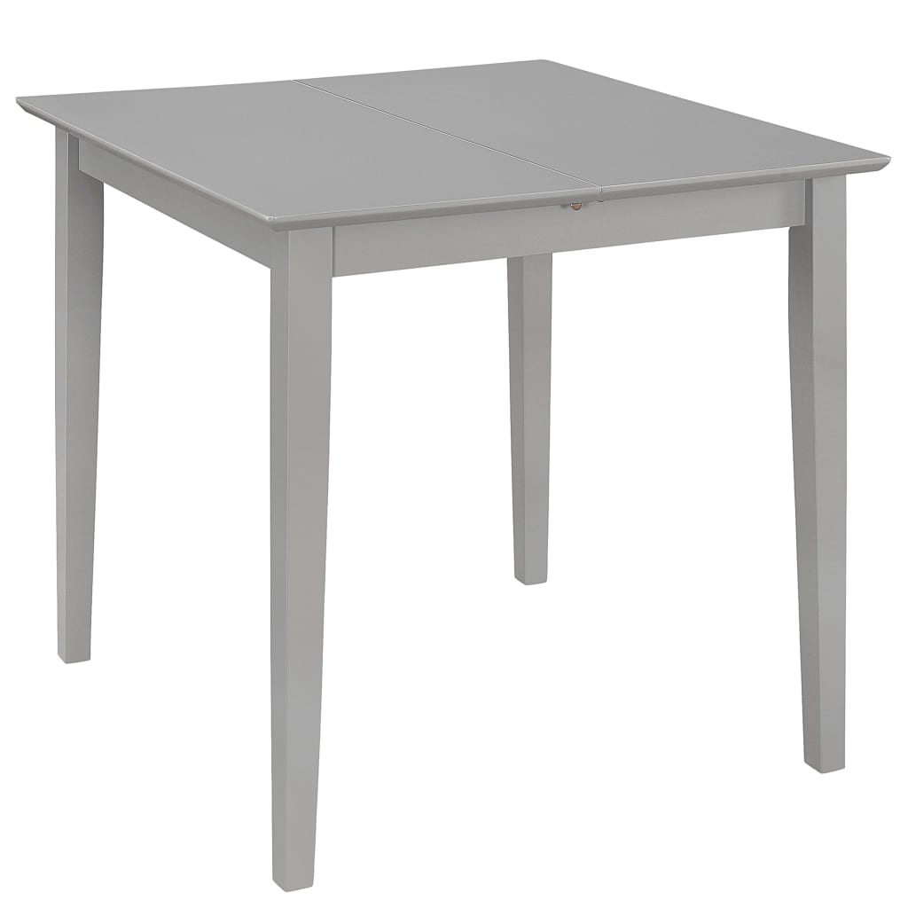 Tavolo da Pranzo Estensibile Grigio (80-120)x80x74 cm in MDF cod mxl 20783