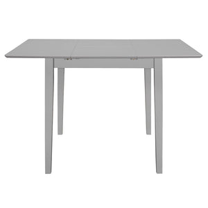 Tavolo da Pranzo Estensibile Grigio (80-120)x80x74 cm in MDF cod mxl 20783