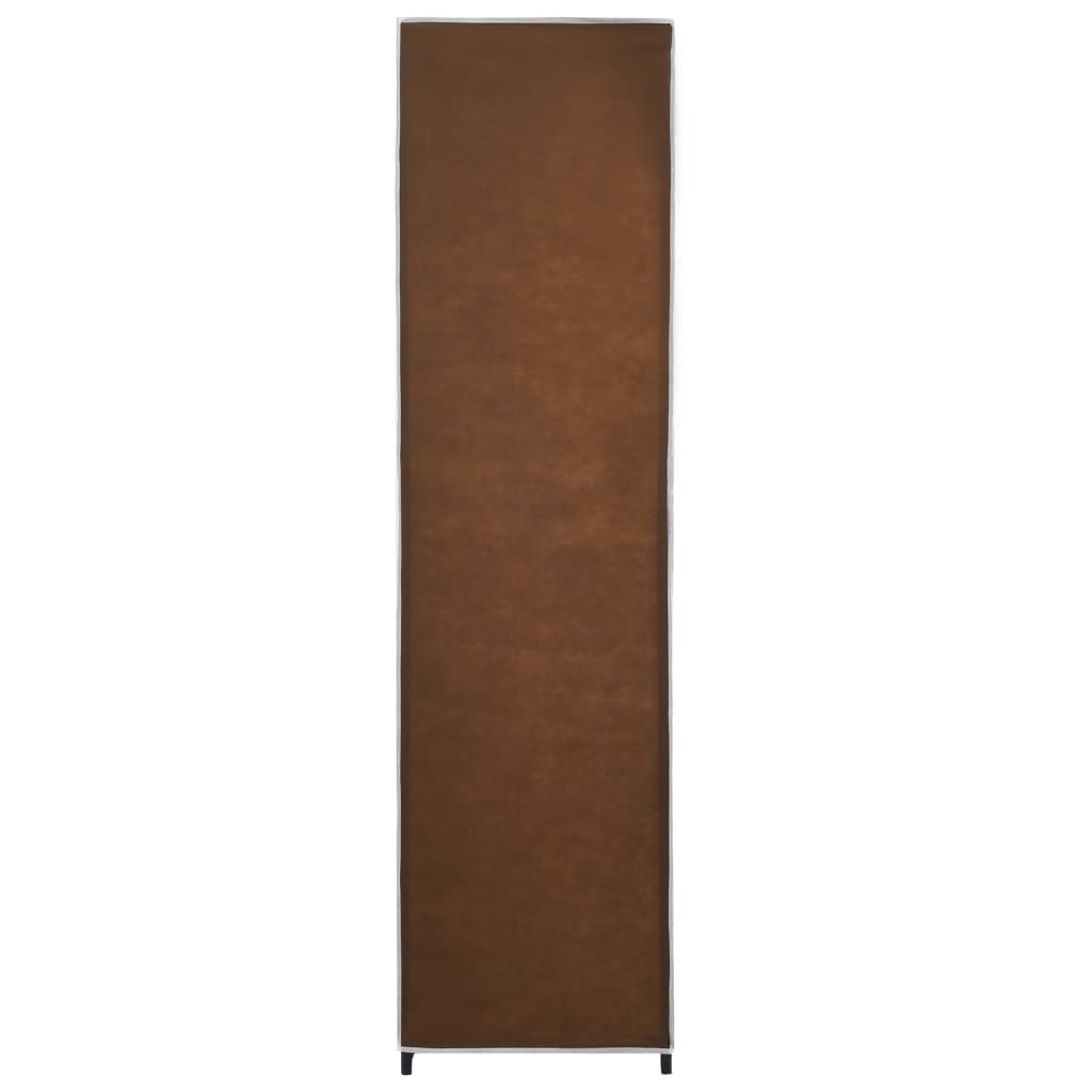 Guardaroba con 4 Scomparti Marrone 175x45x170 cm 282446