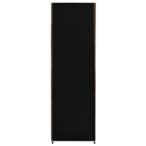 Armadio Nero 87x49x159 cm in Tessuto 282457