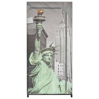 Armadio New York 75x45x160 cm in Tessuto 282461