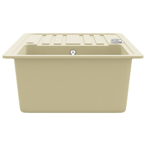 Lavello da Cucina in Granito Vasca Singola Beige cod mxl 30505