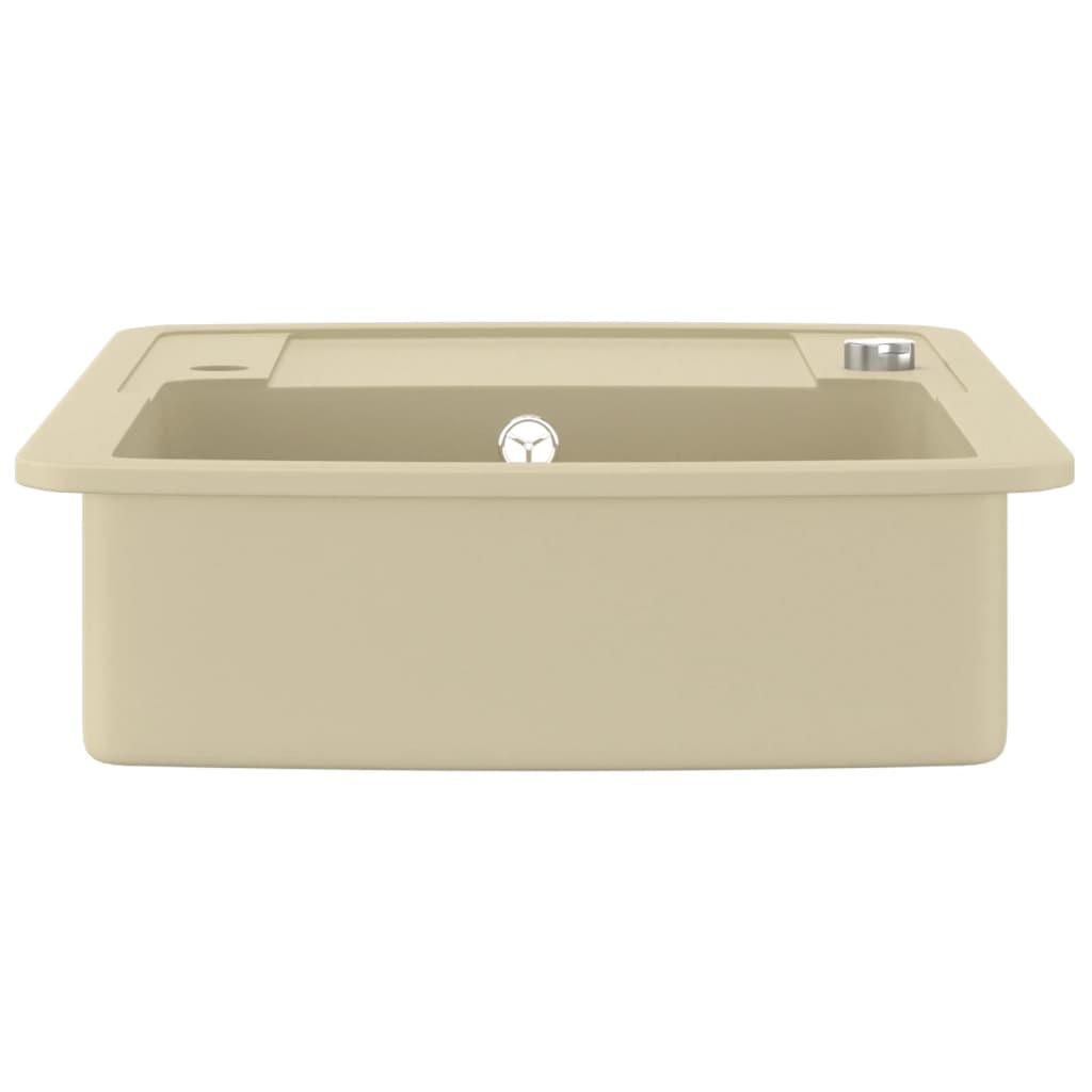 Lavello da Cucina in Granito Vasca Singola Beige cod mxl 34987